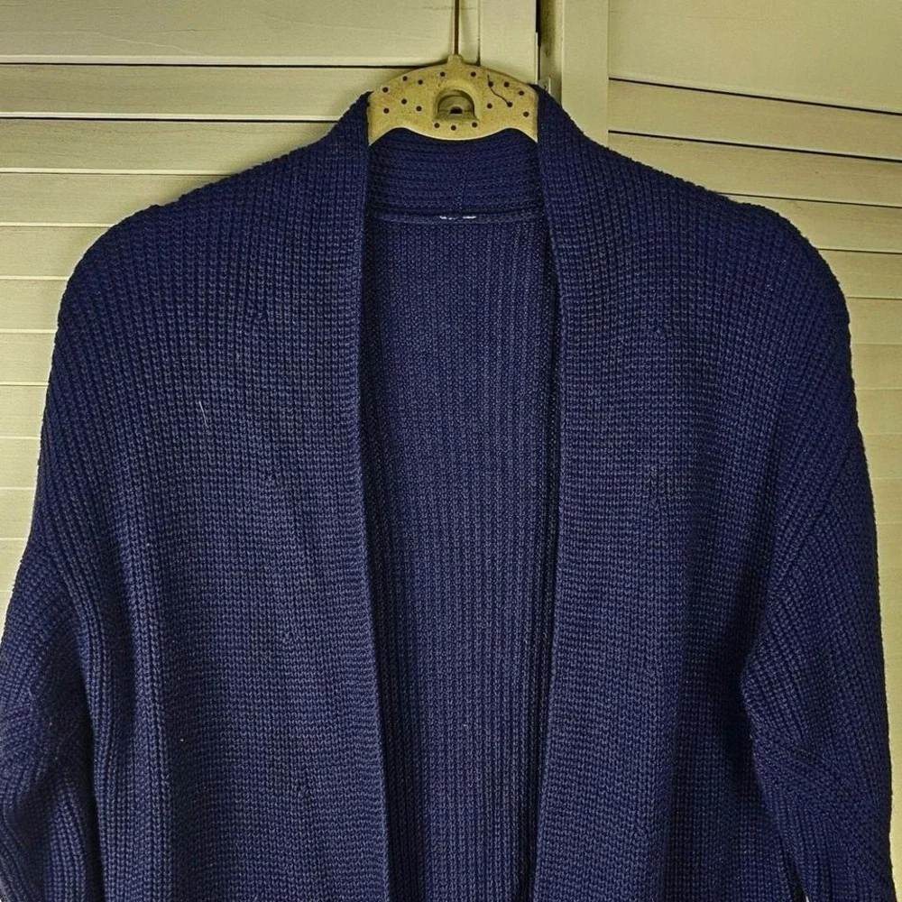 Lululemon Womens‎ Purple Open Front Cardigan Sweater Medium Large